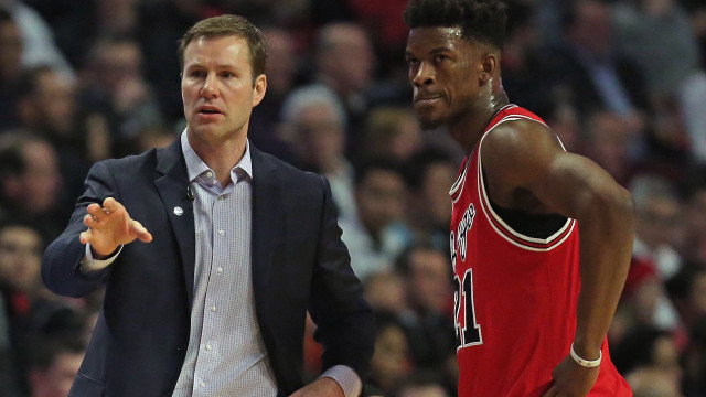 Jimmy Butler and Fred Hoiberg